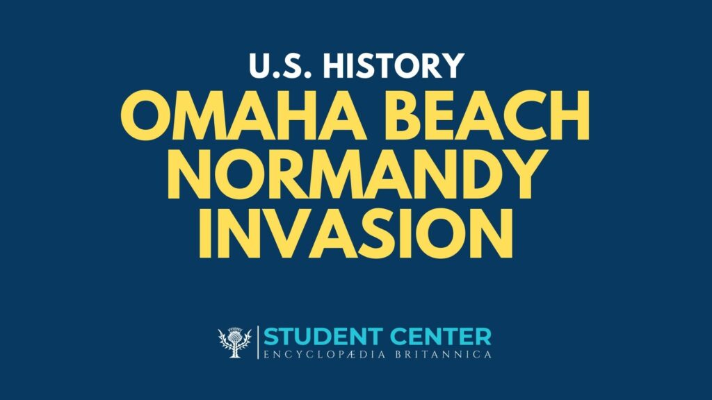 Omaha Beach Normandy Invasion