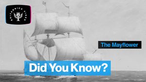 What happened to the Mayflower after Plymouth?