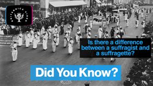Learn why you shouldn't call a suffragist a suffragette by mistake