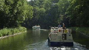 Experience a houseboat vacation down the Havel River in Germany