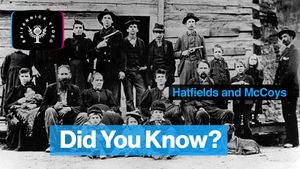 Revisit the legend of the feud between the Hatfield and McCoy families