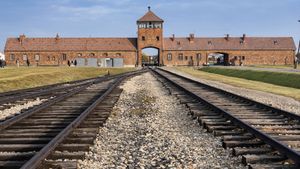 Listen to the horrible events of the Auschwitz concentration camp in Poland where the Jews were exterminated or used as slave labor by the Nazis