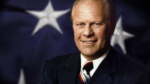 Study how Gerald Ford stewarded a post-Watergate United States amid economic inflation and high unemployment