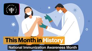 This Month in History, August: Flu vaccines, polio, and National Immunization Awareness Month