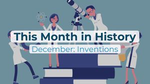 This Month in History, December: Edison, Wright Brothers, Marie Curie